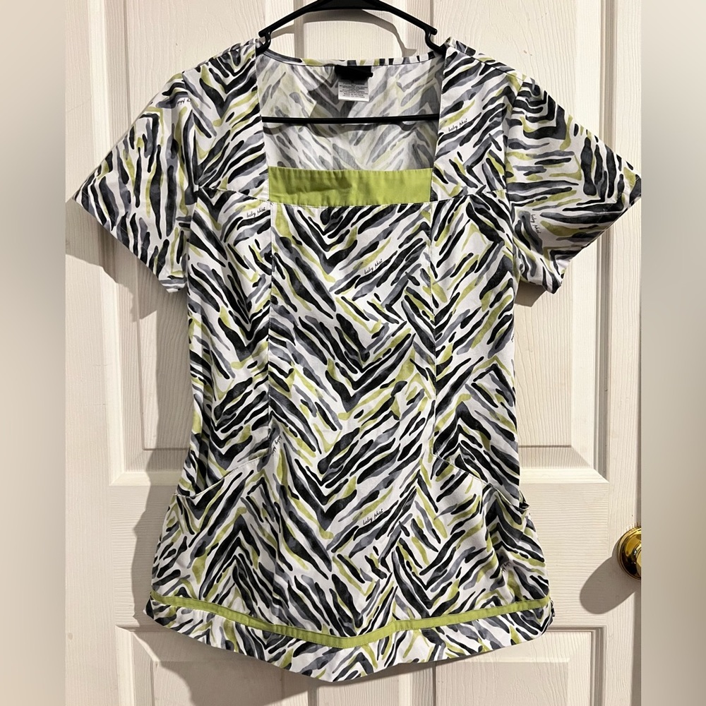 Baby phat womans scrub top